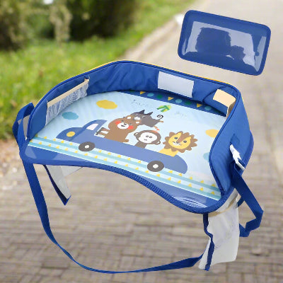 Plateau de voyage pour voiture - Bébé Touriste - variante blue