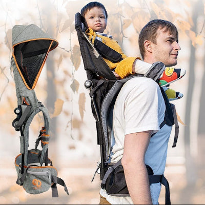 Porte bébé de randonnée | Pliable confort™