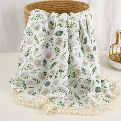 COUVERTURE BEBE BLANC