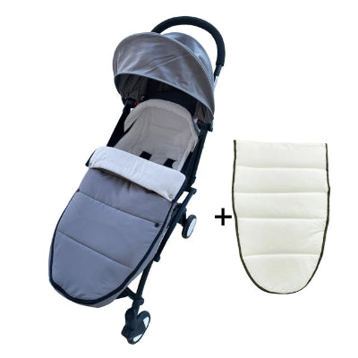 Chancelière pour poussette gris X