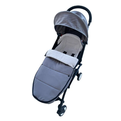 Chancelière pour poussette gris