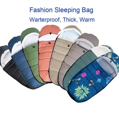 Chancelière Poussette - StrollerFootmuff™ - BLUE - Bébé Touriste