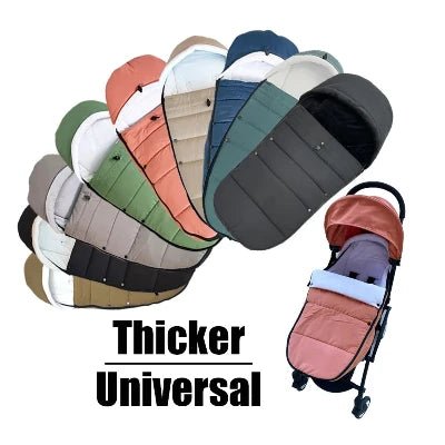 Chancelière Poussette - StrollerFootmuff™ - BLUE - Bébé Touriste