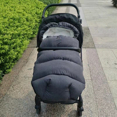 chancelière poussette gris foncé