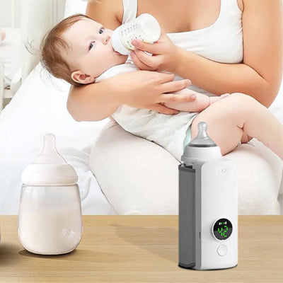chauffe biberon bébé mange - 3 types biberon