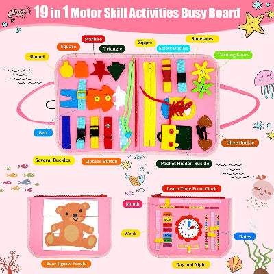 livre rose Montessori 19 activités