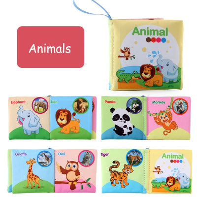 Livre bébé en tissu | Eveil Sensoriel™