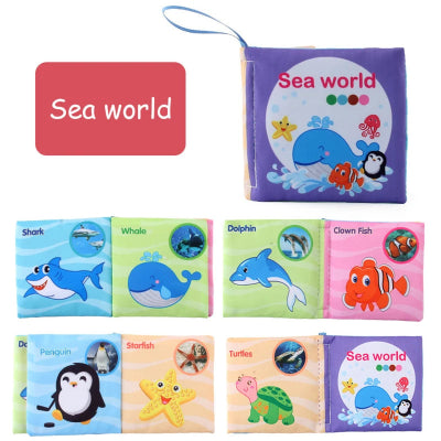 Livre bébé en tissu | Eveil Sensoriel™