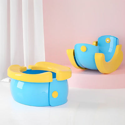 pot bebe bleu pliable