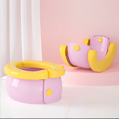 pot bebe rose pliable