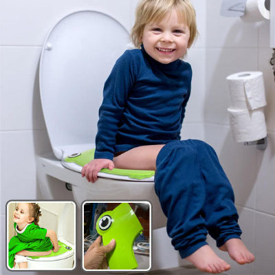 réducteur de toilette - bébé assis