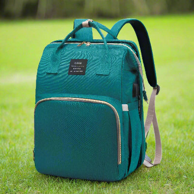 sac à dos à langer - Bébé Touriste - vert