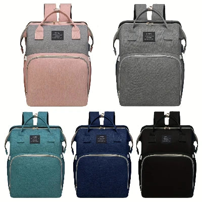 Sac à Langer à Dos - BabyTravel™ - GRIS - Bébé Touriste