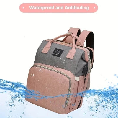 Sac à Langer à Dos - BabyTravel™ - GRIS - Bébé Touriste