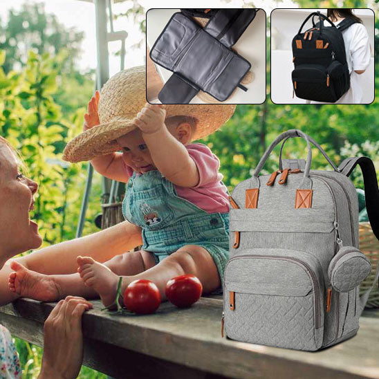 Sac Ă  Dos Ă  Langer - BabyTravelBagâą - Noir