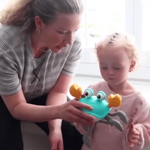 Jouet bebe eveil | Sensoriel™ | Crabe musical