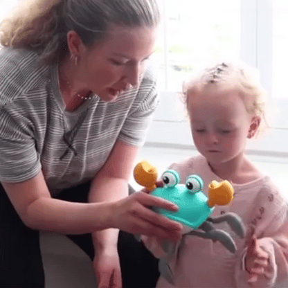 Jouet bebe eveil | Sensoriel™ | Crabe musical