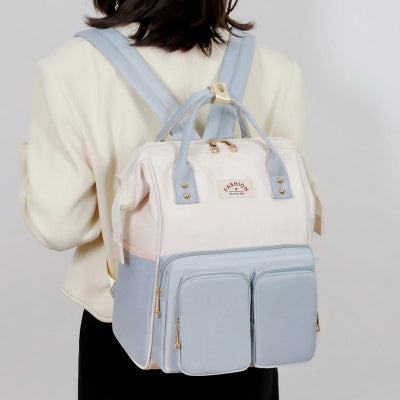 sac a langer pour maman - bleu clair