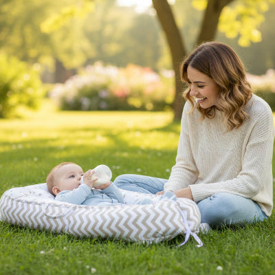 lit de voyage bébé | Portable Coton Mémoire™