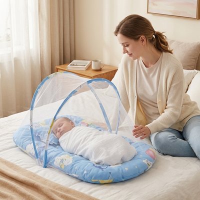 Lit moustiquaire bebe | Protection Optimale™