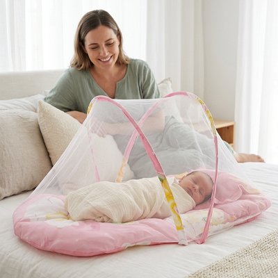 Lit moustiquaire bebe | Protection Optimale™