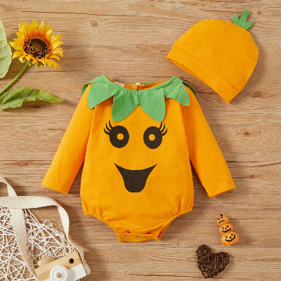 Barboteuse Bébé | Citrouille | Coton Bio™