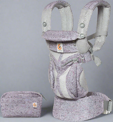 PORTE BEBE - BreathBabyBag™ - Mauve Lavande