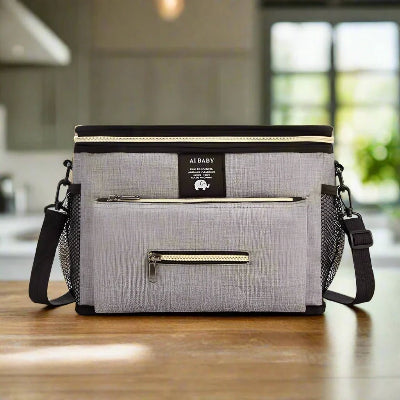 SAC A LANGER BEBE- BabyTravel™- Gris