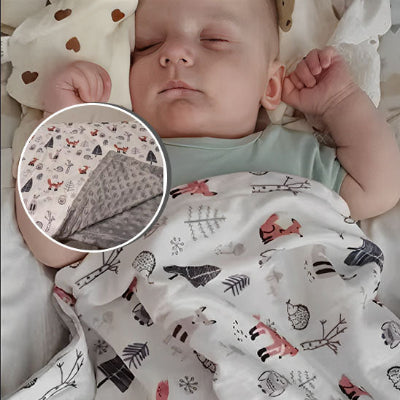  couverture bébé avec animaux 