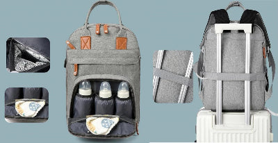 Sac à Dos à Langer - BabyTravel™ - Gris Foncé