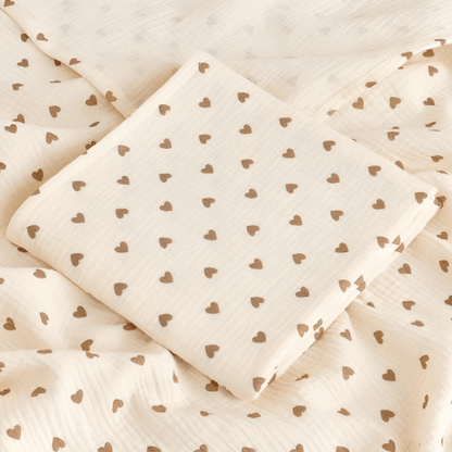 couverture bébé en velours blancs