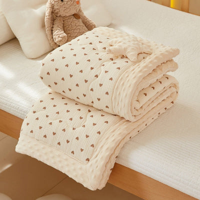 couverture bebe beige