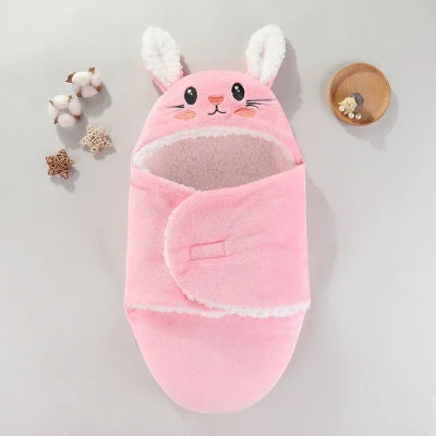nid d'ange lapin rose