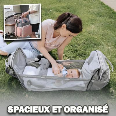 Sac à Dos à Langer -  BabyTravel™ - BLEU MARINE (LIT PORTABLE BEBE)