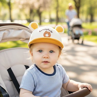 CASQUETTE BEBE | Protection Solaire Ajustable™