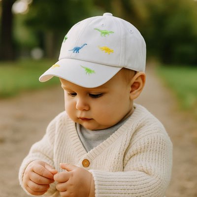 Casquette bebe | Protection Solaire Ajustable™