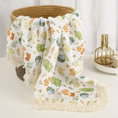 COUVERTURE BEBE BLANC