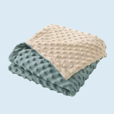 couverture bebe beige