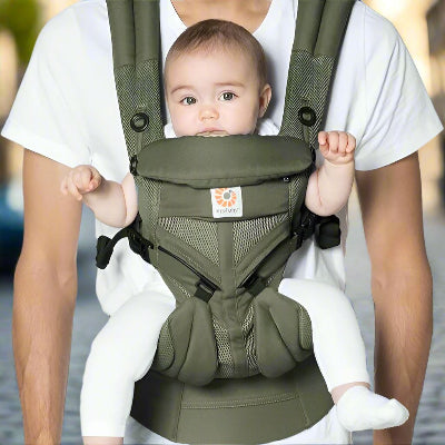 PORTE BEBE - BreathBabyBag™- Vert Olive