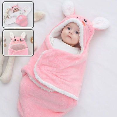 nid d'ange lapin rose