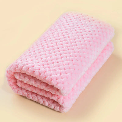 couverture bebe rose