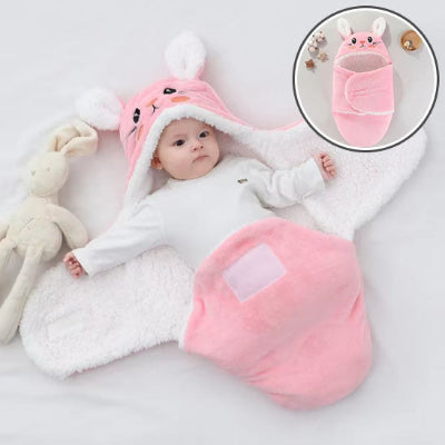 nid d'ange lapin rose