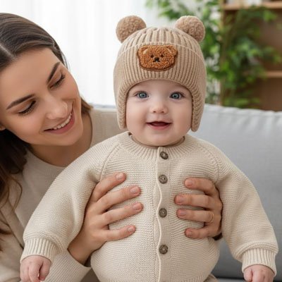 BONNET BEBE | Douillet Hiver™
