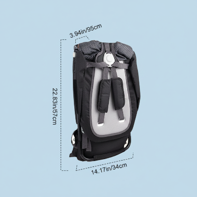 Porte bébé de randonnée | Pliable confort™