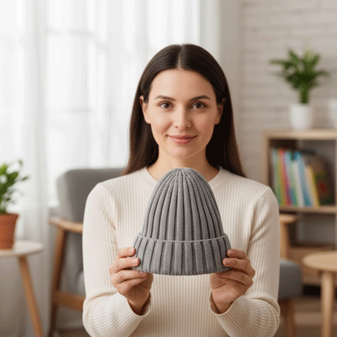 BONNET BEBE | Cocooning™ | Laine tricotée