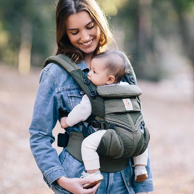 PORTE BEBE - BreathBabyBag™- Vert Olive