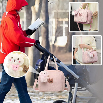 SAC A LANGER ROSE - BabyHandBag™