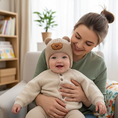 BONNET BEBE | Douillet Hiver™