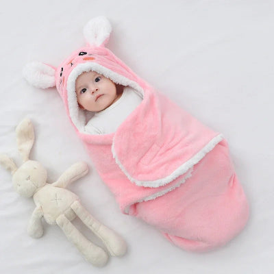 nid d'ange lapin rose