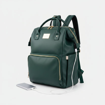SAC A LANGER VERT - ModernBag™ - EN CUIR PU